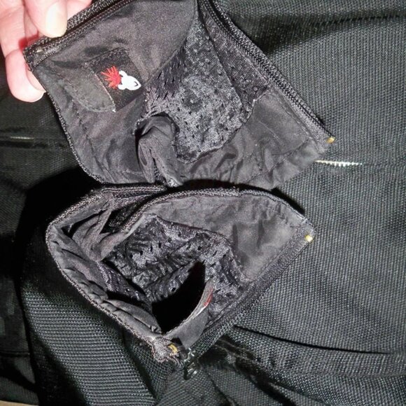 Joe Rocket Women's Motorcycle Textile Jacket Black Pink Butterfly SZ M SUPERB - Picture 9 of 12